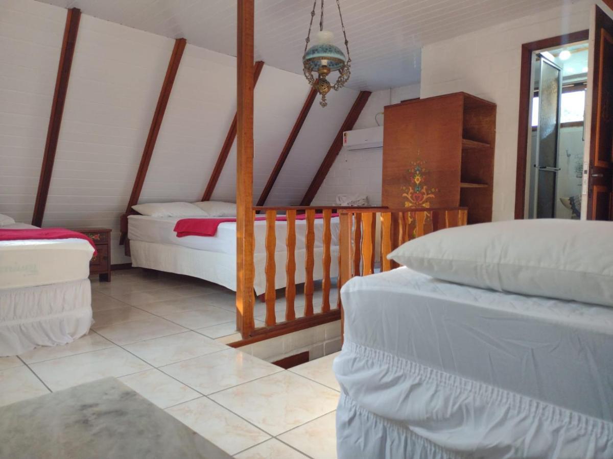 Apartamento estilo chalé - Enxaimel Bombinhas Esterno foto