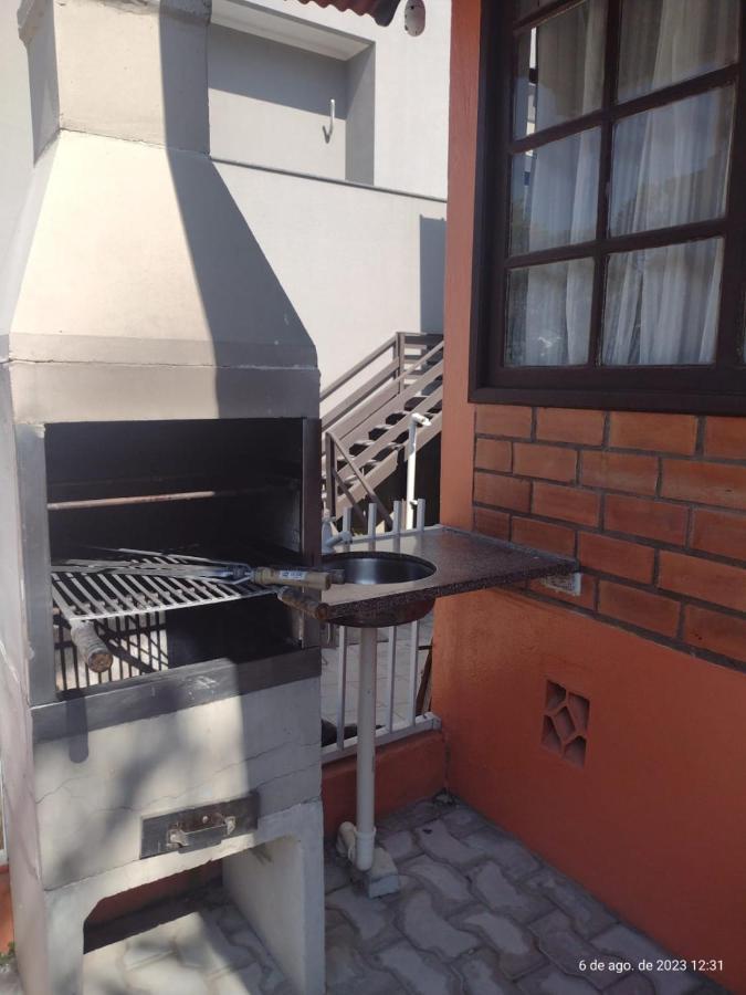 Apartamento estilo chalé - Enxaimel Bombinhas Esterno foto